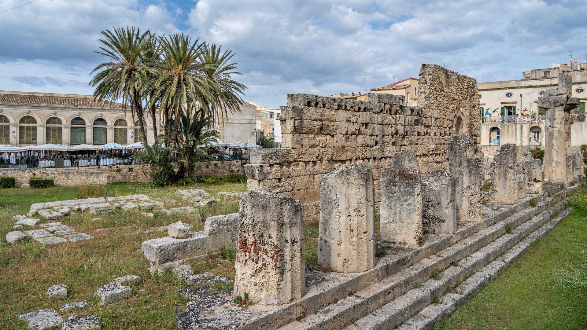 Überreste des Tempel des Apollo